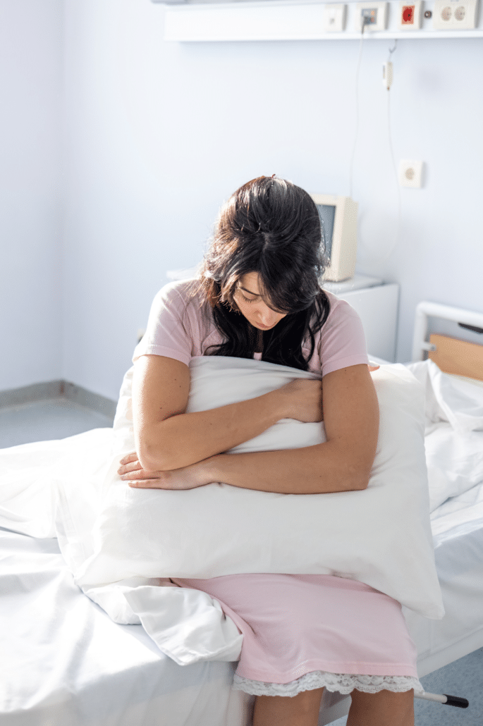 woman's miscarriage grief therapy in Calgary